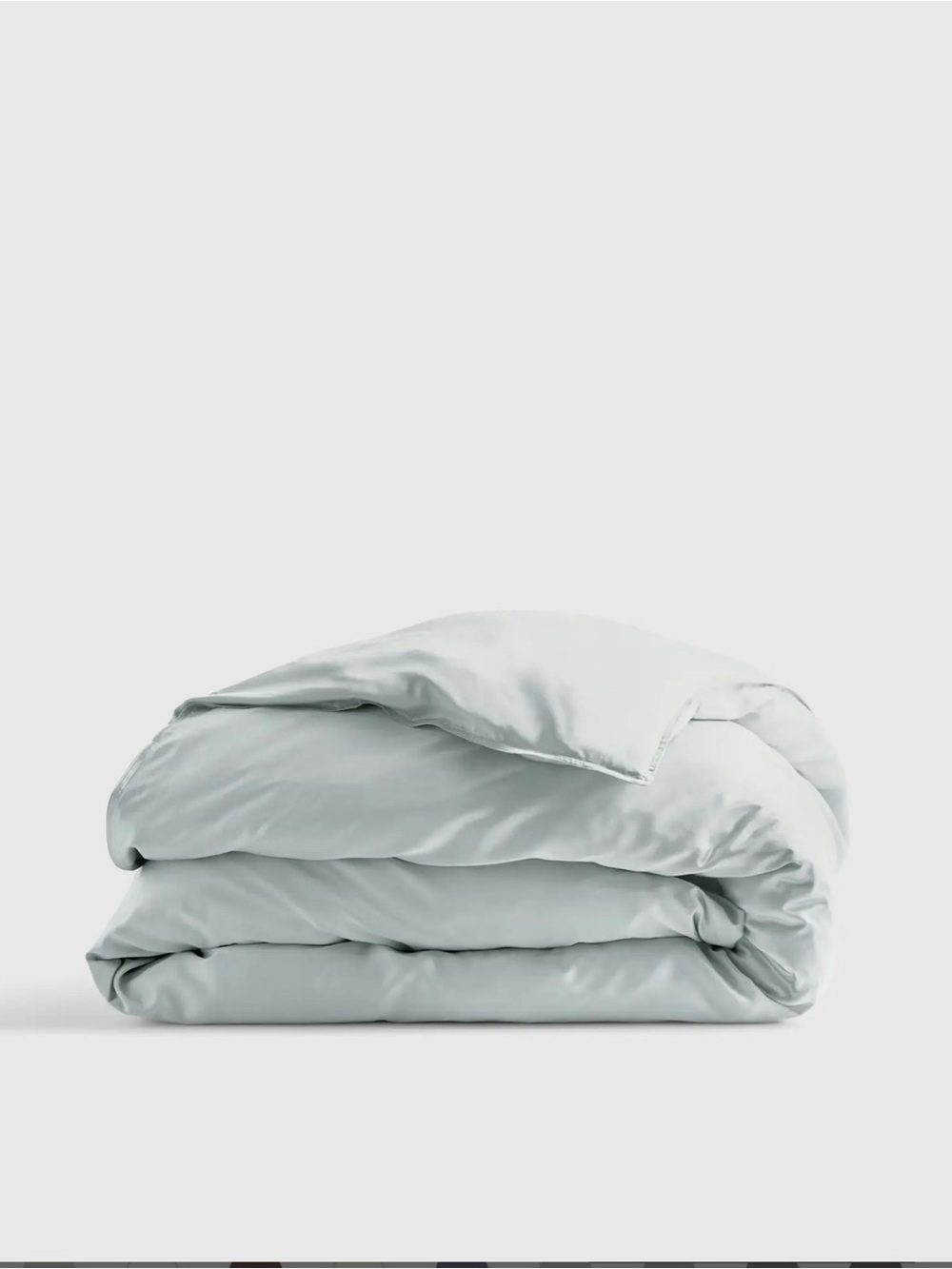 Quince Bamboo Duvet Cover - Twin - Mist
